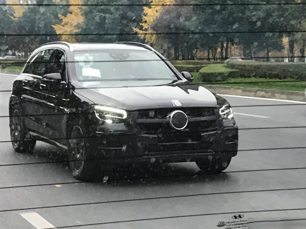 细节调整 曝奔驰新款GLC国内路试谍照