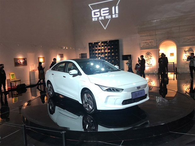二季度上市 吉利全新电动轿车GE11发布