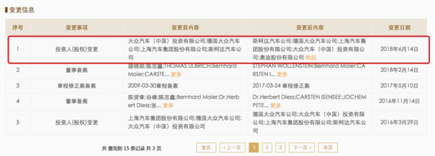 上汽大众有限公司奥迪事业部或已经成立