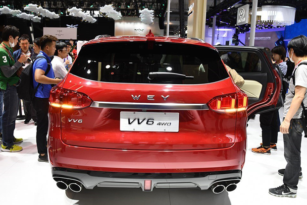 8月底上市！WEY VV6预售价15.80万元起