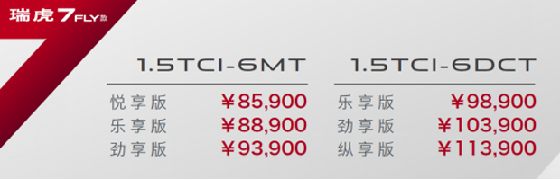 抢7大战一触即发！瑞虎7 FLY款苏州上市