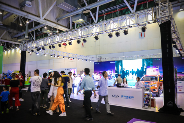 奇瑞新能源绿动苏州国际车展 瑞虎3xe开卖
