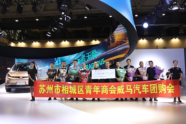大获认可！相城区青年商会威马汽车团车会