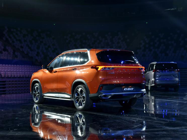 定位于中型SUV 上汽大通D60外观首发