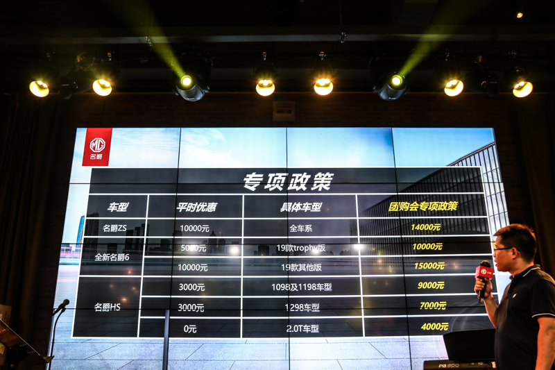 2019款名爵6/HS苏南上市 抢购会嗨爆全场