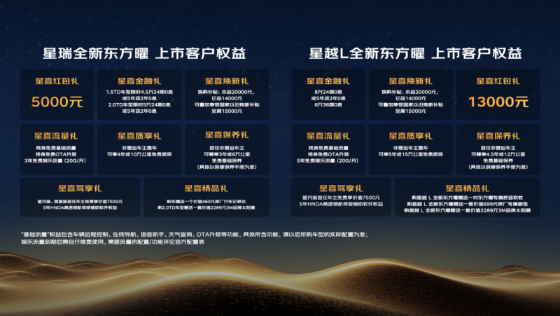 重新定义中国燃油车的价值标准</BR>吉利中国星全新东方曜系列苏州上市